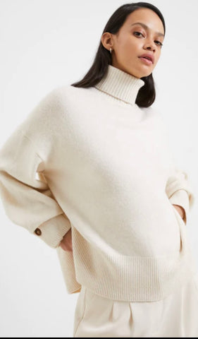 FRENCH CONNECTION - KEZIA RECYCLED ROLL NECK JUMPER