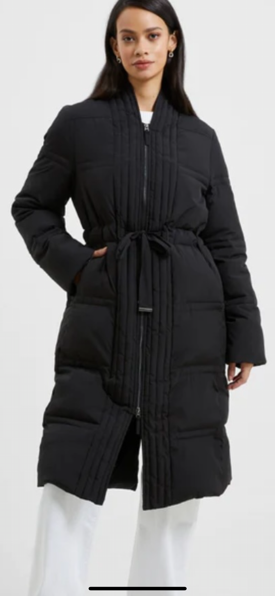 FRENCH CONNECTION - AUDEN RECYCLED MIDI COAT (PRE ORDER)