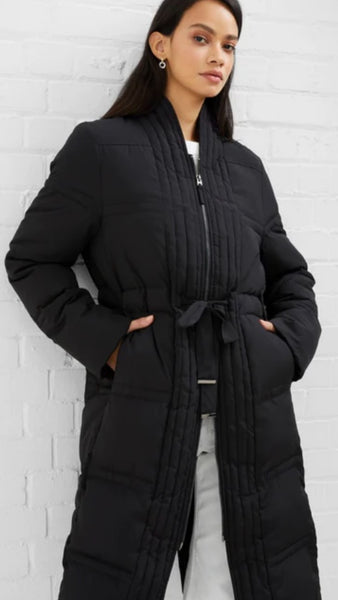 FRENCH CONNECTION - AUDEN RECYCLED MIDI COAT (PRE ORDER)