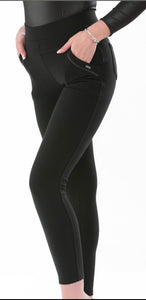 THE BOUTIQUE - BLACK SCUBA TROUSERS