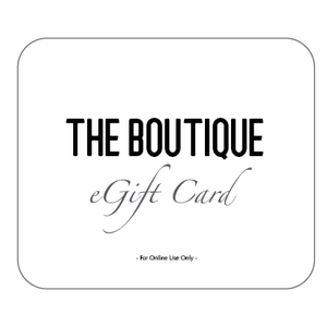 eGift Card: Online Use Only