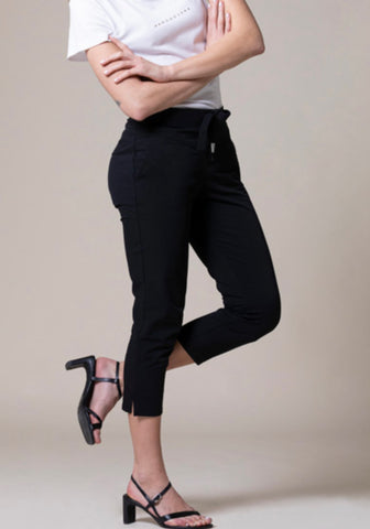 &CO WOMAN - NAVY PAGE 7/8 TROUSERS (PRE ORDER)