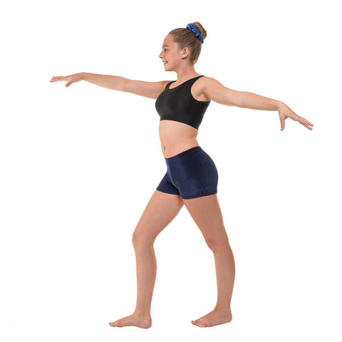MICRO SHORTS - VELVET GYMNASTICS SHORTS (PRE ORDER)