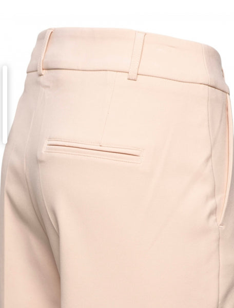 &Co WOMAN - POWDER CHARLOTTE COMFORT WIDE LEG TROUSERS