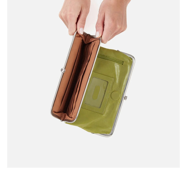 HOBO - DARK CITRON LAUREN CLUTH WALLET (PRE ORDER)