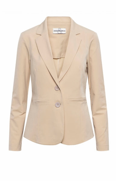 &Co Woman - Phileine Sand Travel Blazer (PRE ORDER)