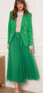 THE BOUTIQUE - GREEN TULLE TUTU SKIRT (PRE ORDER)