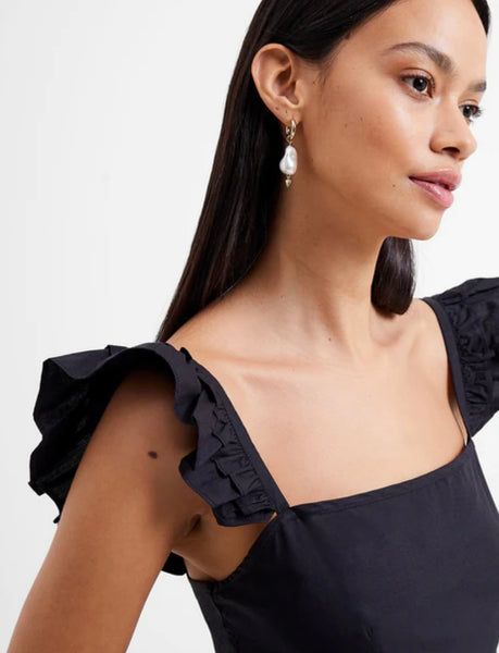 FRENCH CONNECTION - RHODES POPLIN TIERED CAMI TOP